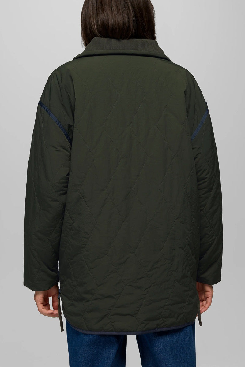 Women's Encinitas Field Coat Large Nori