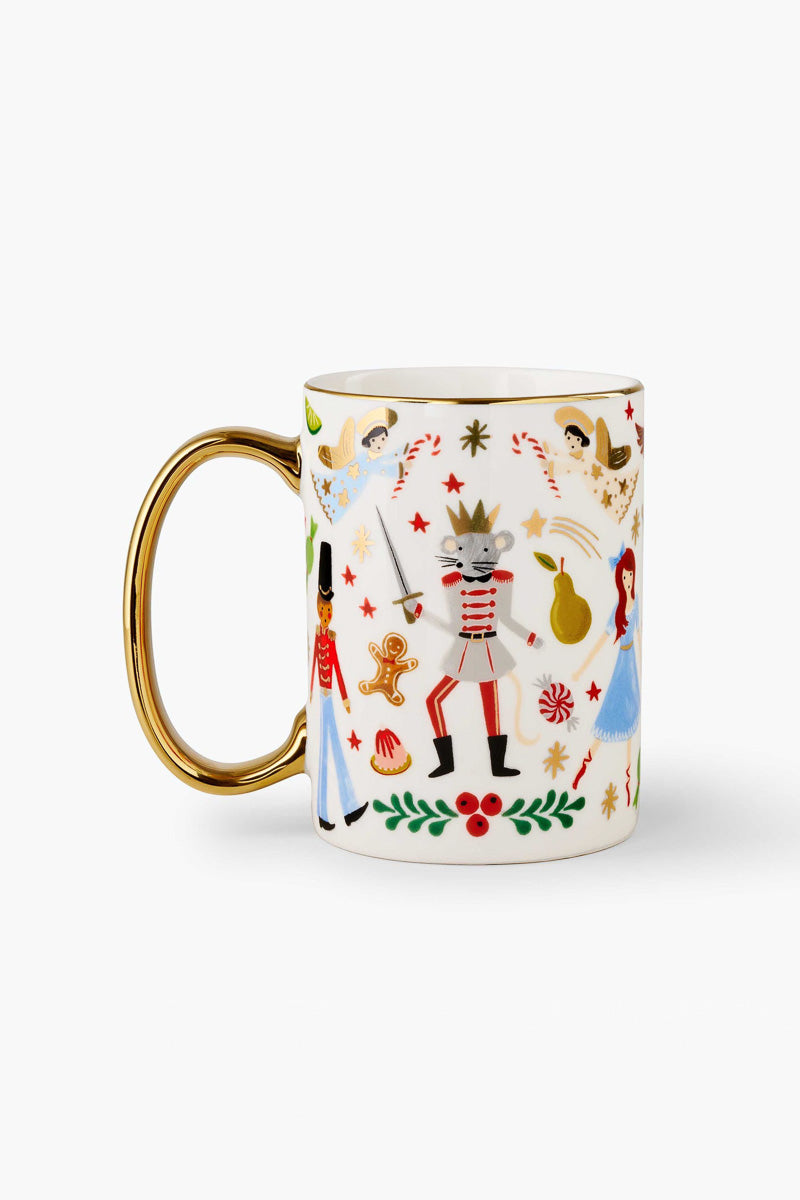 Rifle Paper Co. Nutcracker Porcelain Muig