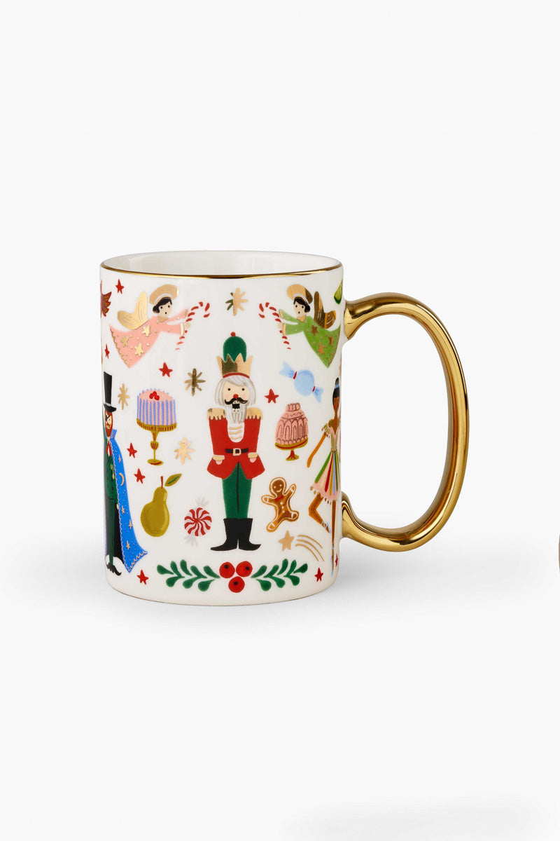 Rifle Paper Co. Nutcracker Porcelain Muig