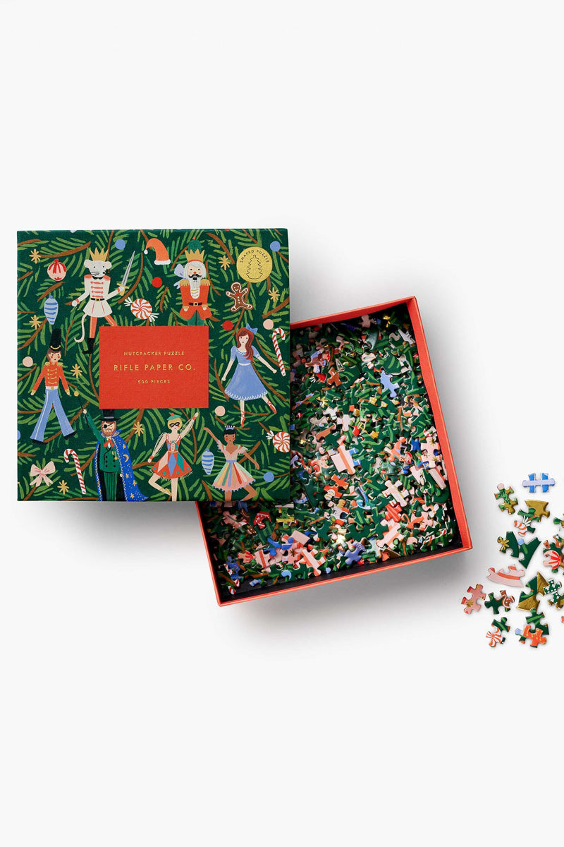 Rifle Paper Co. Nutcracker Puzzle 500 Piece
