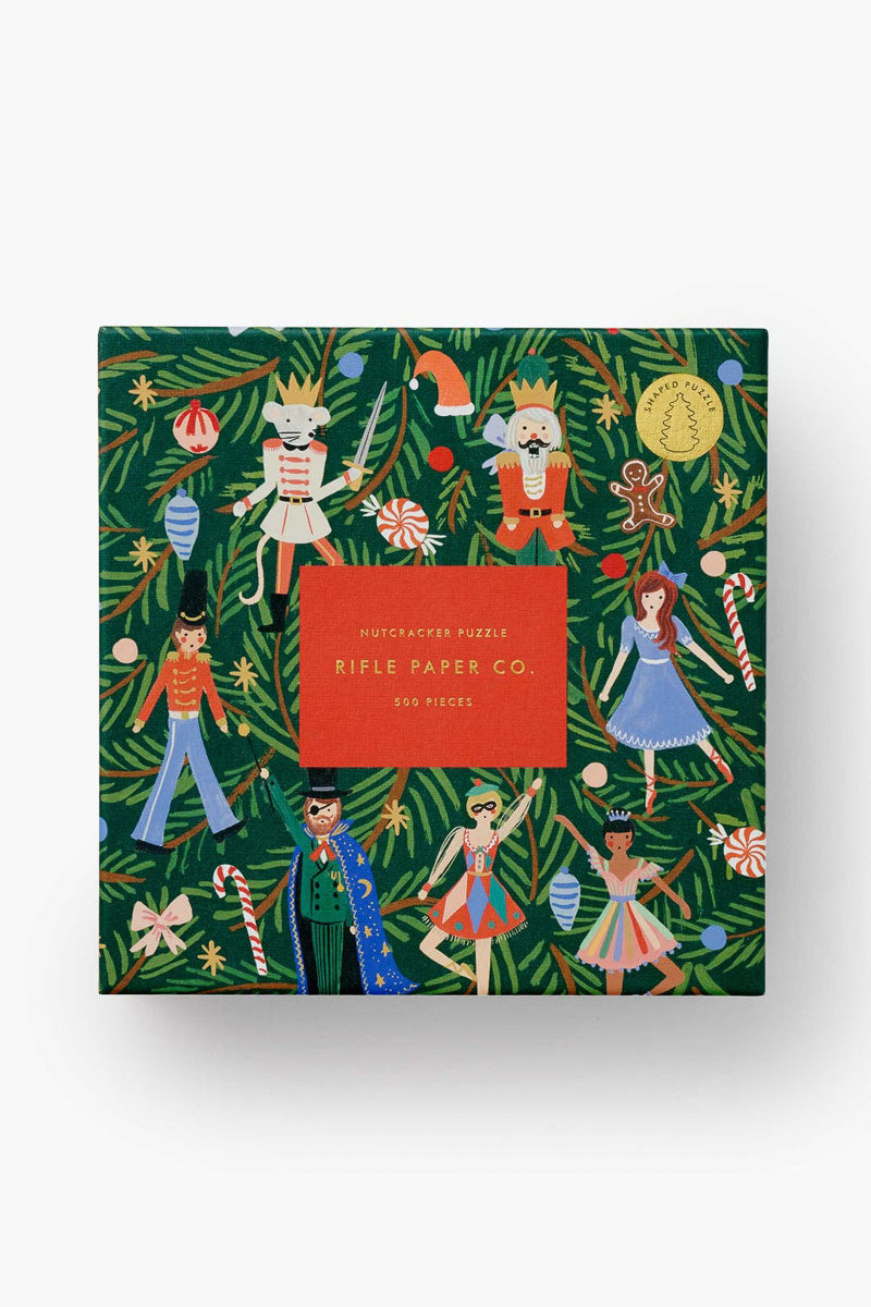 Rifle Paper Co. Nutcracker Puzzle 500 Piece