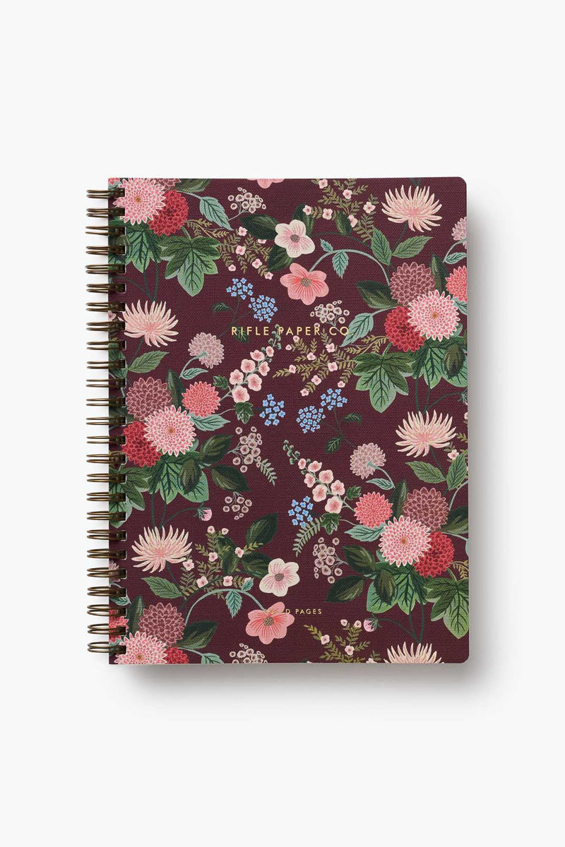 Rifle Paper Co. Dahlia Spiral Notebook