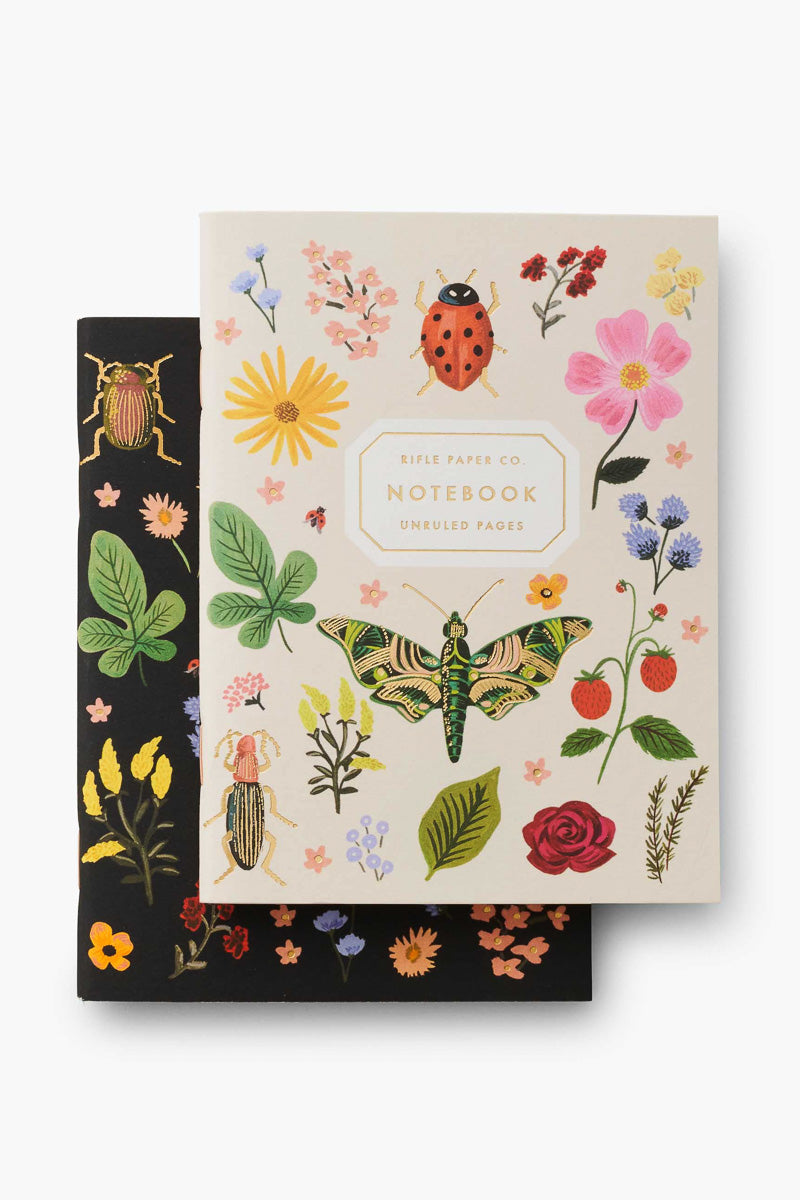 Rifle Paper Co. Curio Pocket Notebooks Set of 2