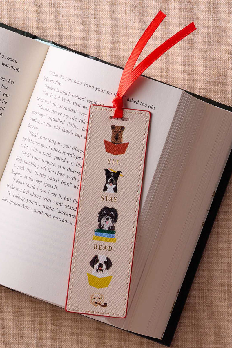 Rifle Paper Co. Studious Dogs Bookmark
