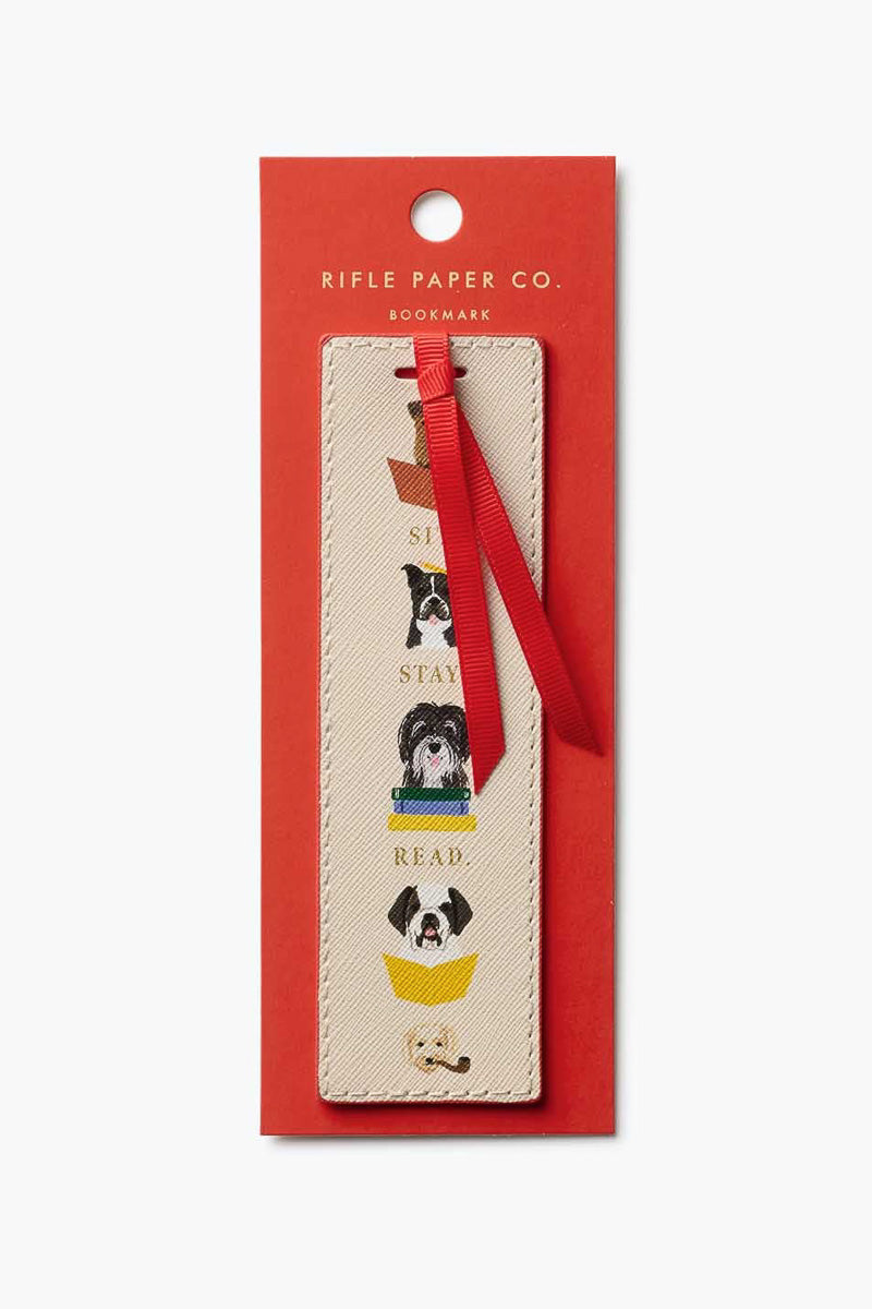 Rifle Paper Co. Studious Dogs Bookmark