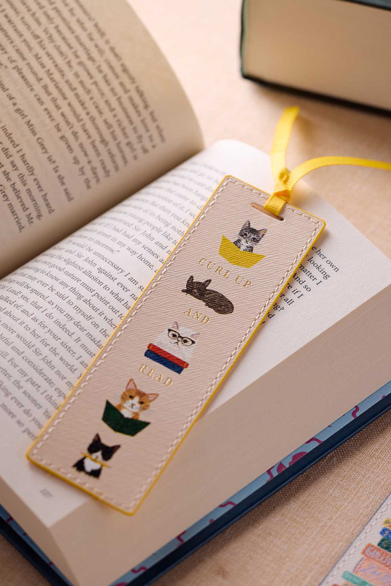 Rifle Paper Co. Studious Cats Bookmark