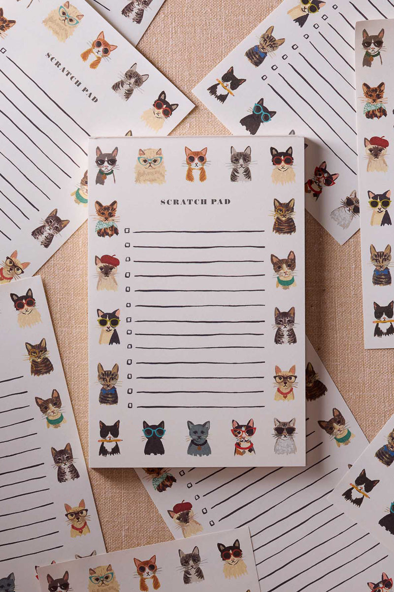Rifle Paper Co. Cool Cats Notepad
